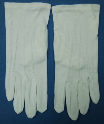 CASAMASONICA  GUG-1 GUANTES de GALA algodon 100%