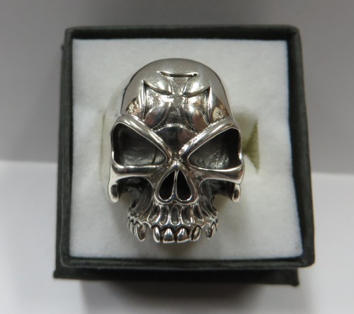 Anillos de plata calavera sale